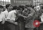Image of U.S. Paratrooper talks with  French Forces of Interior Saint Tropez France, 1944, second 6 stock footage video 65675061547
