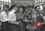 Image of U.S. Paratrooper talks with  French Forces of Interior Saint Tropez France, 1944, second 10 stock footage video 65675061547