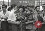 Image of U.S. Paratrooper talks with  French Forces of Interior Saint Tropez France, 1944, second 11 stock footage video 65675061547