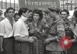 Image of U.S. Paratrooper talks with  French Forces of Interior Saint Tropez France, 1944, second 13 stock footage video 65675061547