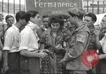 Image of U.S. Paratrooper talks with  French Forces of Interior Saint Tropez France, 1944, second 19 stock footage video 65675061547
