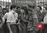 Image of U.S. Paratrooper talks with  French Forces of Interior Saint Tropez France, 1944, second 25 stock footage video 65675061547