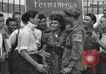 Image of U.S. Paratrooper talks with  French Forces of Interior Saint Tropez France, 1944, second 28 stock footage video 65675061547