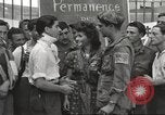 Image of U.S. Paratrooper talks with  French Forces of Interior Saint Tropez France, 1944, second 40 stock footage video 65675061547