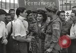 Image of U.S. Paratrooper talks with  French Forces of Interior Saint Tropez France, 1944, second 42 stock footage video 65675061547