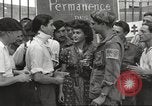 Image of U.S. Paratrooper talks with  French Forces of Interior Saint Tropez France, 1944, second 46 stock footage video 65675061547