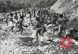 Image of 116th Engineer Battalion 41st Division soldiers New Guinea, 1943, second 34 stock footage video 65675061550