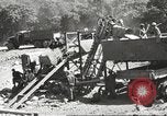 Image of United States 116th Engineer Battalion 41st Division soldiers New Guinea, 1943, second 19 stock footage video 65675061551