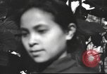 Image of Burmese nurses Burma, 1943, second 61 stock footage video 65675061567