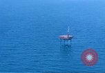Image of naval electronics lab tower Atlantic Ocean, 1964, second 51 stock footage video 65675061598