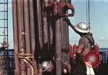 Image of offshore oil rig Atlantic Ocean, 1965, second 3 stock footage video 65675061603