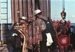 Image of offshore oil rig Atlantic Ocean, 1965, second 18 stock footage video 65675061603