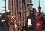 Image of offshore oil rig Atlantic Ocean, 1965, second 20 stock footage video 65675061603
