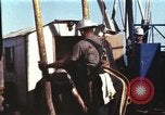 Image of offshore oil rig Atlantic Ocean, 1965, second 26 stock footage video 65675061603