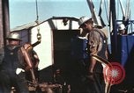 Image of offshore oil rig Atlantic Ocean, 1965, second 37 stock footage video 65675061603