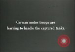Standbild gefangenen britischen Mark IV heavy Tank Cambrai Frankreich, 1917, aus Sekunde 9 historischem Filmmaterial Videoclip 65675061615