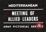 Image of Malta Conference and Yalta Conference scenes in World War II Europe, 1945, second 26 stock footage video 65675061633