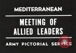 Image of Malta Conference and Yalta Conference scenes in World War II Europe, 1945, second 31 stock footage video 65675061633