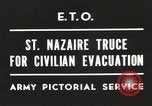Image of Saint Nazaire citizens France, 1945, second 1 stock footage video 65675061635