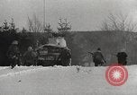 Standbild 7th Armored Division Sankt Vith Belgien, 1945, aus Sekunde 36 historischem Filmmaterial Videoclip 65675061636