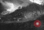 Image of American forces engage North Korean forces in the Iron Triangle during Korean War Korea, 1951, second 30 stock footage video 65675061706