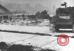 Image of American forces engage North Korean forces in the Iron Triangle during Korean War Korea, 1951, second 62 stock footage video 65675061706