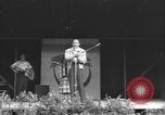 Image of Jack Benny's USO troupe entertains American soldiers in Korea Korea, 1955, second 7 stock footage video 65675061712