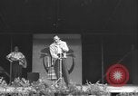 Image of Jack Benny's USO troupe entertains American soldiers in Korea Korea, 1955, second 9 stock footage video 65675061712