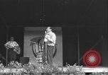 Image of Jack Benny's USO troupe entertains American soldiers in Korea Korea, 1955, second 11 stock footage video 65675061712