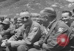 Image of Jack Benny's USO troupe entertains American soldiers in Korea Korea, 1955, second 13 stock footage video 65675061712