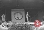 Image of Jack Benny's USO troupe entertains American soldiers in Korea Korea, 1955, second 21 stock footage video 65675061712