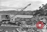 Image of American Army Corps of engineers rebuilding a bridge in South Korea during hostilities Korea, 1951, second 1 stock footage video 65675061713