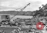 Image of American Army Corps of engineers rebuilding a bridge in South Korea during hostilities Korea, 1951, second 3 stock footage video 65675061713