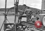 Image of American Army Corps of engineers rebuilding a bridge in South Korea during hostilities Korea, 1951, second 6 stock footage video 65675061713