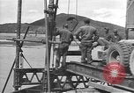 Image of American Army Corps of engineers rebuilding a bridge in South Korea during hostilities Korea, 1951, second 8 stock footage video 65675061713