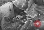 Image of American Army Corps of engineers rebuilding a bridge in South Korea during hostilities Korea, 1951, second 48 stock footage video 65675061713