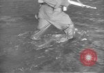 Image of American infantry wading through water Korea, 1953, second 11 stock footage video 65675061714