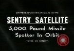 Standbild Rakete Schmierblutungen Satelliten Cape Canaveral Florida USA, 1960, aus Sekunde 1 historischem Filmmaterial Videoclip 65675061717