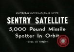 Standbild Rakete Schmierblutungen Satelliten Cape Canaveral Florida USA, 1960, aus Sekunde 3 historischem Filmmaterial Videoclip 65675061717