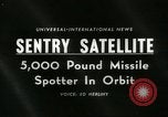 Standbild Rakete Schmierblutungen Satelliten Cape Canaveral Florida USA, 1960, aus Sekunde 5 historischem Filmmaterial Videoclip 65675061717