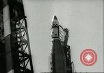 Standbild Rakete Schmierblutungen Satelliten Cape Canaveral Florida USA, 1960, aus Sekunde 16 historischem Filmmaterial Videoclip 65675061717