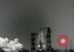 Standbild Rakete Schmierblutungen Satelliten Cape Canaveral Florida USA, 1960, aus Sekunde 28 historischem Filmmaterial Videoclip 65675061717