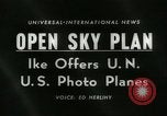 Standbild Präsident Dwight Eisenhower United States USA, 1960, aus Sekunde 5 historischem Filmmaterial Videoclip 65675061718