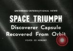 Image of Discoverer XIII United States USA, 1960, second 5 stock footage video 65675061720