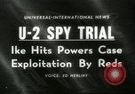 Image U-2 Essais d'espion Moscou Russie Union Soviétique, 1960, de la seconde 1 séquences d'archives historiques vidéo 65675061725