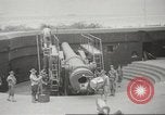 Image of 14-inch disappearing rifle at Ft. DeRussy Hawaii USA, 1941, second 1 stock footage video 65675061752