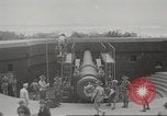 Image of 14-inch disappearing rifle at Ft. DeRussy Hawaii USA, 1941, second 9 stock footage video 65675061752