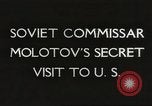 Immagine di Vyacheslav Molotov Washington DC USA, 1942, secondo 21 filmato di repertorio 65675061756