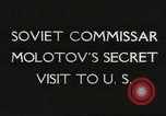 Immagine di Vyacheslav Molotov Washington DC USA, 1942, secondo 22 filmato di repertorio 65675061756