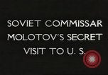 Immagine di Vyacheslav Molotov Washington DC USA, 1942, secondo 23 filmato di repertorio 65675061756
